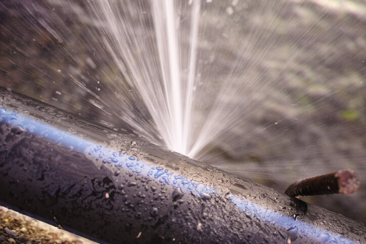 Burst pipe by Resto Clean